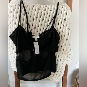 TopShop Black Top